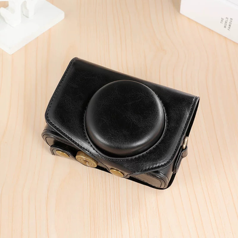 Suitable for Canon G7X3 Protective Case G7X2 Camera Case G11 G12G15/16 G1X2 Leather Case Camera Case Digital camera accessories