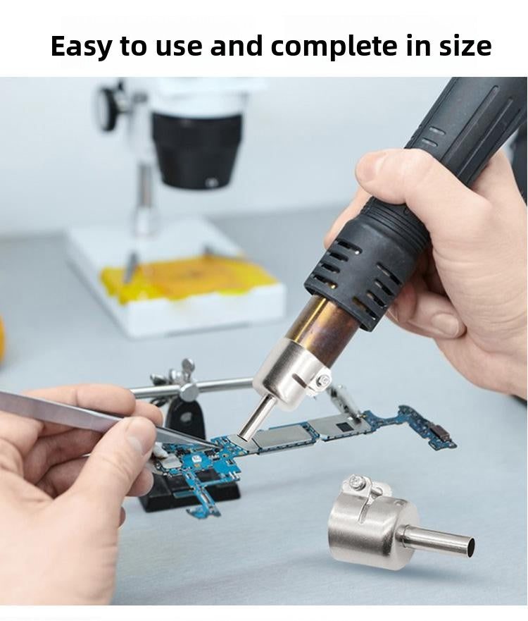 Universal air nozzle 861/2008/850 Elbow Oblique mouth Straight mouth Straight wind Round air gun nozzle Mobile phone special air gun nozzle Phone Repair tools