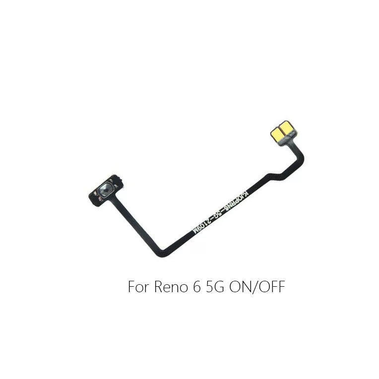 For Oppo Reno5 4G 5Pro Reno6 Reno6Pro Power cable Switch on volume flex of ribbon
