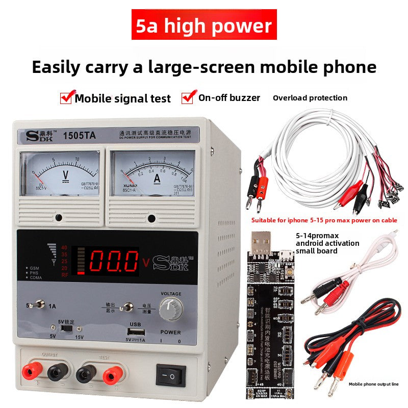 Adjustable DC regulated power supply meter Laptop Mobile Phone Repair special pointer voltage and current detector Laptop Mobile Phone Repair tools