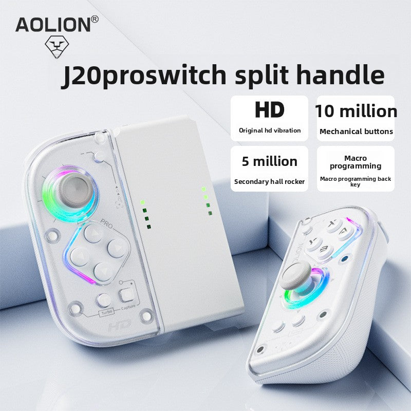 Auga Lion J20Pro Knight wireless gamepad Hall rocker mechanical button switch left and right handle