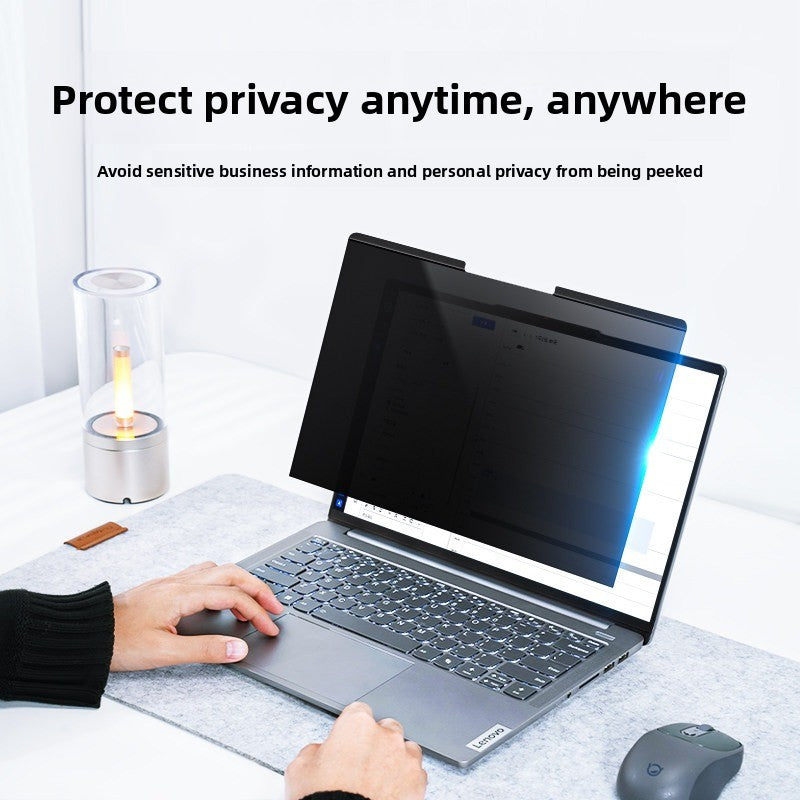 Notebook Magnetic Anti-Peeping Film for Lenovo HP Dell ASUS 13 "14" 15 "16" Removable, Anti-Peeping, Free Anti-Blue Light, Universal Anti-Reflective, Protective Film Laptop accessories