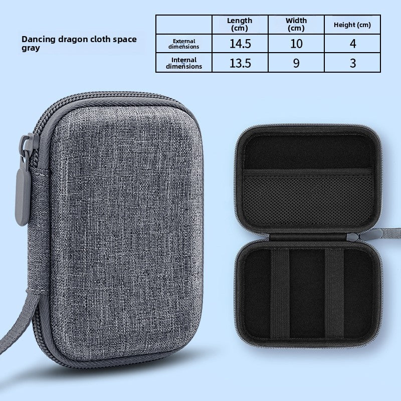 OLYSON CCD Camera Bag Small Camera Case Card Storage Box Digital Camera for Sony Canon ixus Fuji Nikon Samsung Panasonic Hard Case Drop-proof Waterproof Portable Bag Digital camera accessories