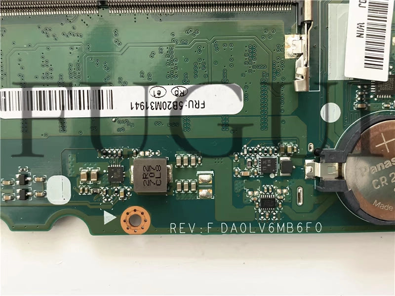 (Shipping fee not include) lenovo motherboard system board V510-15IKB V310-15IKB DA0LV6MB6F0 I5-7200U 4GB