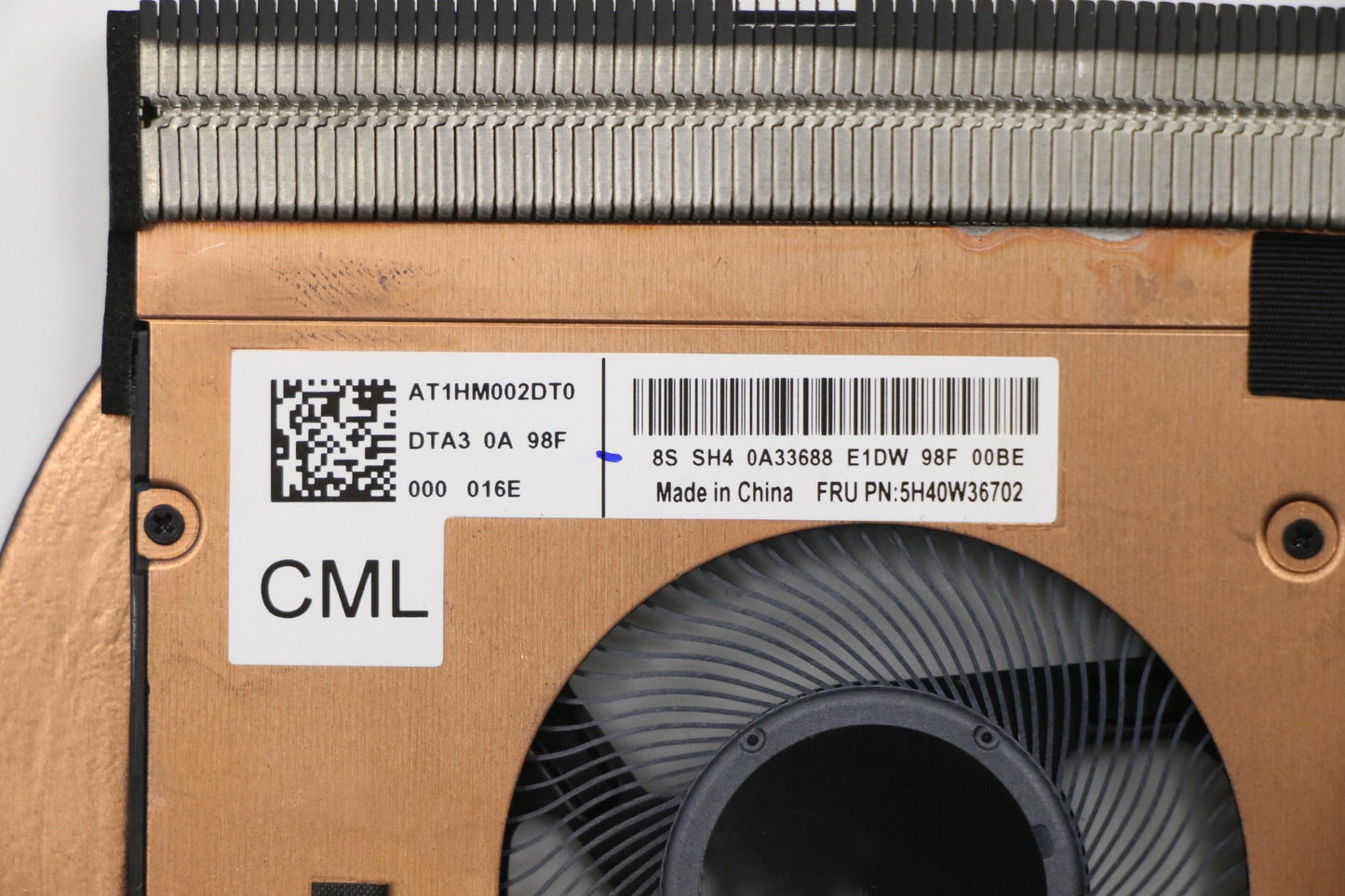 Thinkpad Lenovo T490 T14 Integrated Fan 01YU190 01YU189 5H40W36702