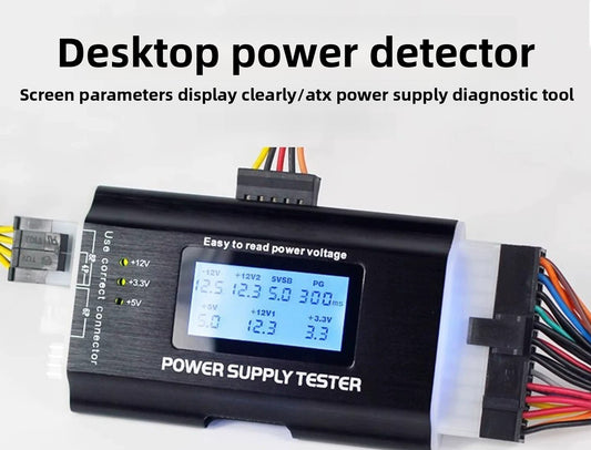 ATX Power Inspection and Repair Tools LCD Screen Display Desktop Computer Host Power Tester Repair Instruments Repair tools