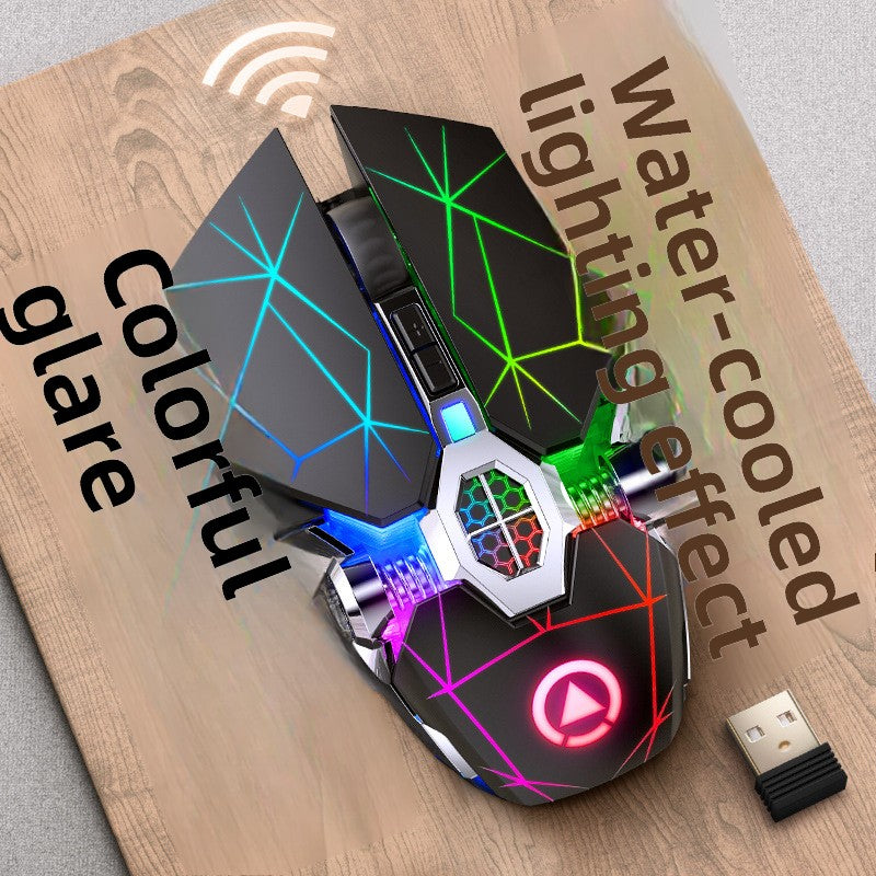 Silver Condor A7 Rechargeable Wireless Mouse Mute Computer Accessories Home Office Games