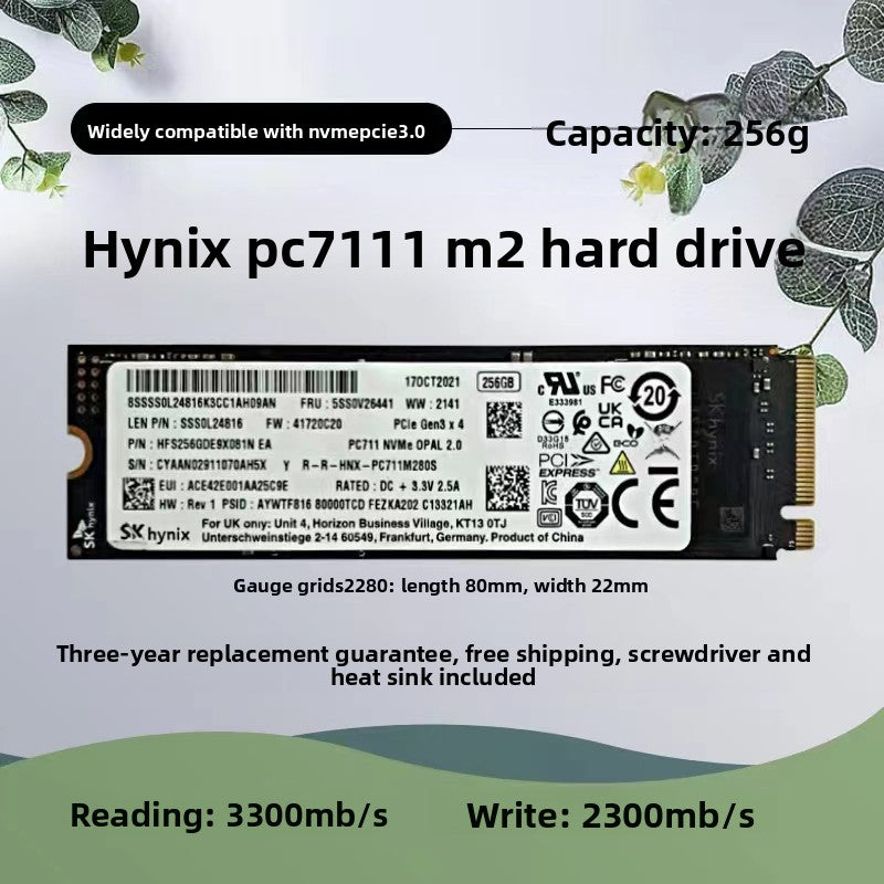 SSD M.2 pm981a 256g Samsung PCIe nvme protocol 512g 128G pm961