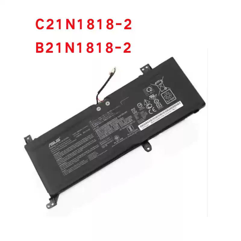 Genuine original Laptop battery for ASUS Vivobook  V5200E V5200J FL8850U X515E C21N1818-1 B21N1818-1 B21N1818-2 B21N1818-3 B21N1818-4 battery ASUS Laptop repair parts
