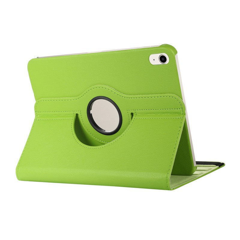 Applicable to Samsung TAB A9plus tablet protective case t500 rotating A7lite lychee pattern leather case A810.5 shell protective Accessories