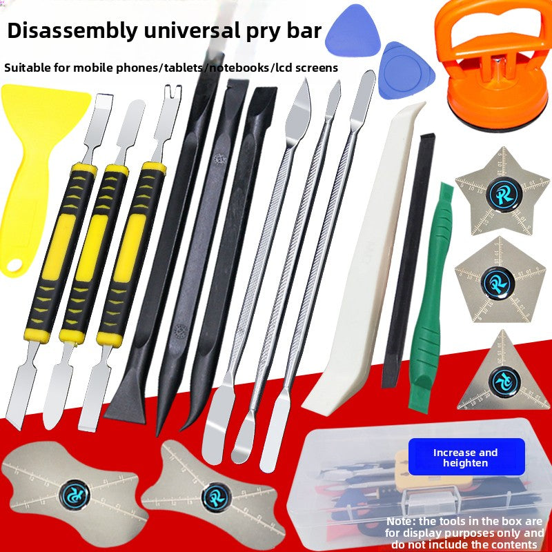 Laptop mobile phone disassembly opening tool kit pry tools repair skewer screen battery Upturned blade metal plastic crowbar tool Repair Tools