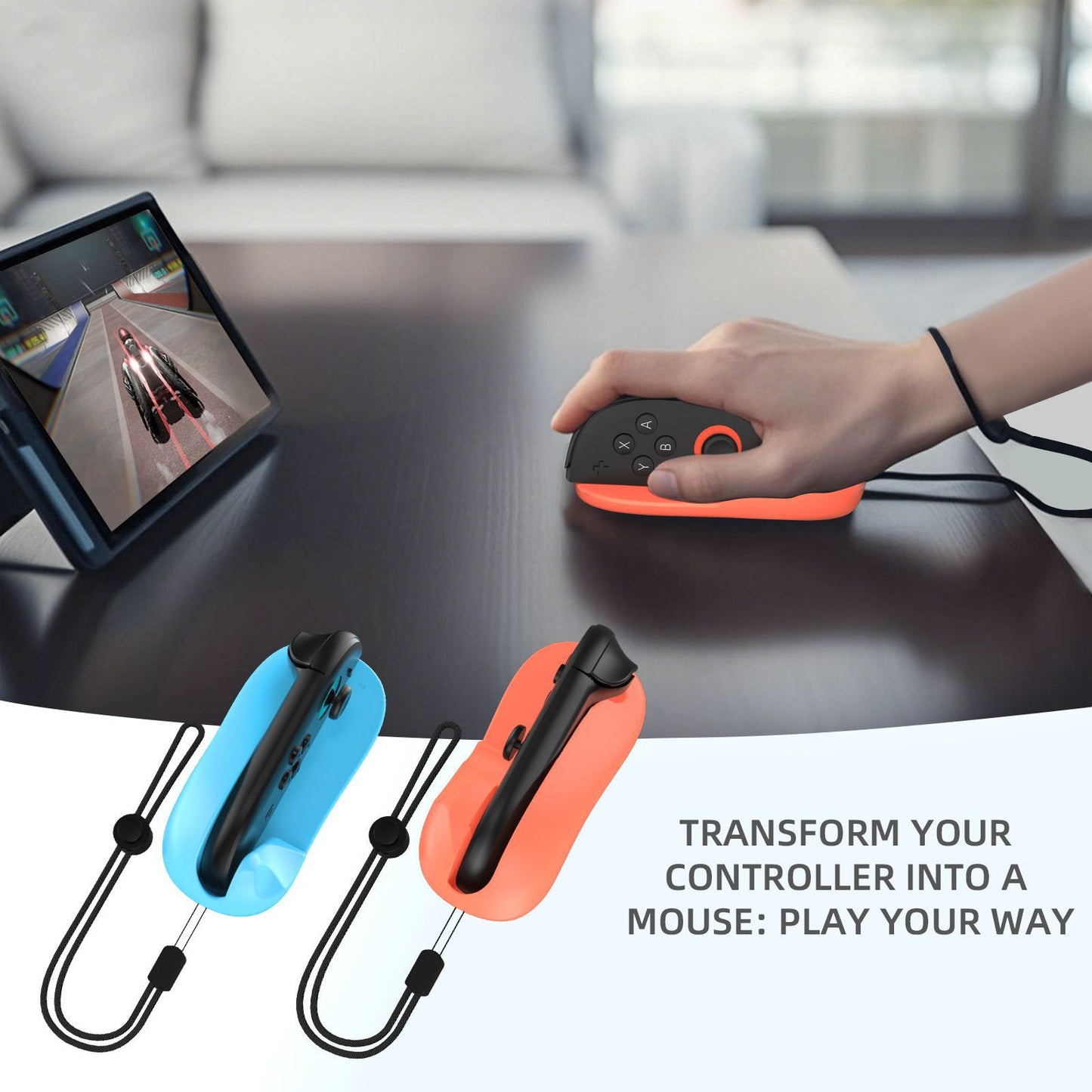New Switch2 mouse NS2 left and right handle mini portable mouse 2 packs, the handle changes to the mouse in seconds