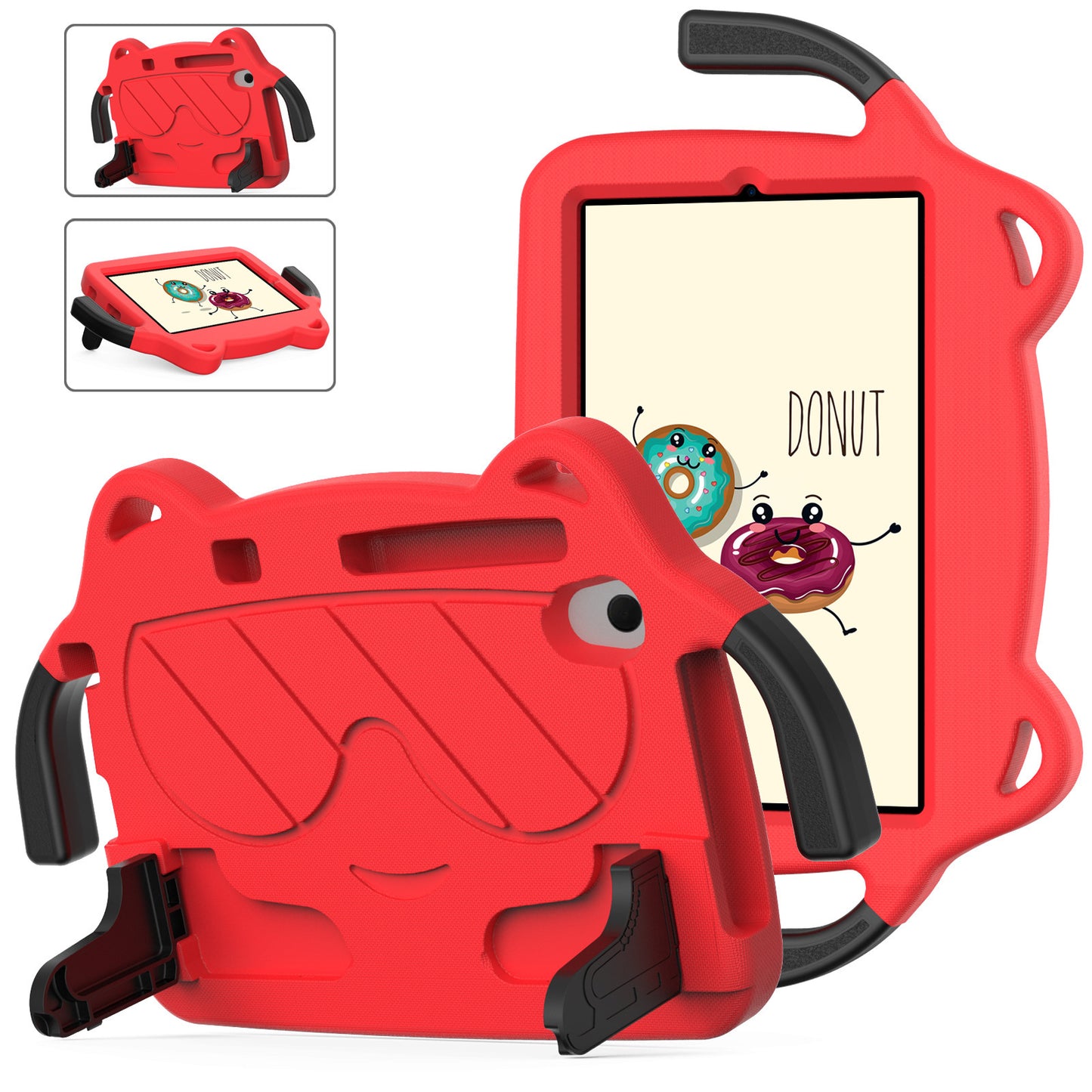 Suitable for TCL Tab8 LE 9137w Children's anti-drop safety handle 9132x cute protective cover bracket protective Accessories