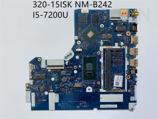 (Shipping fee not include)  motherboard system board  Lenovo/  NM-B242 320-15ISK 310-15IKB I5-7200U