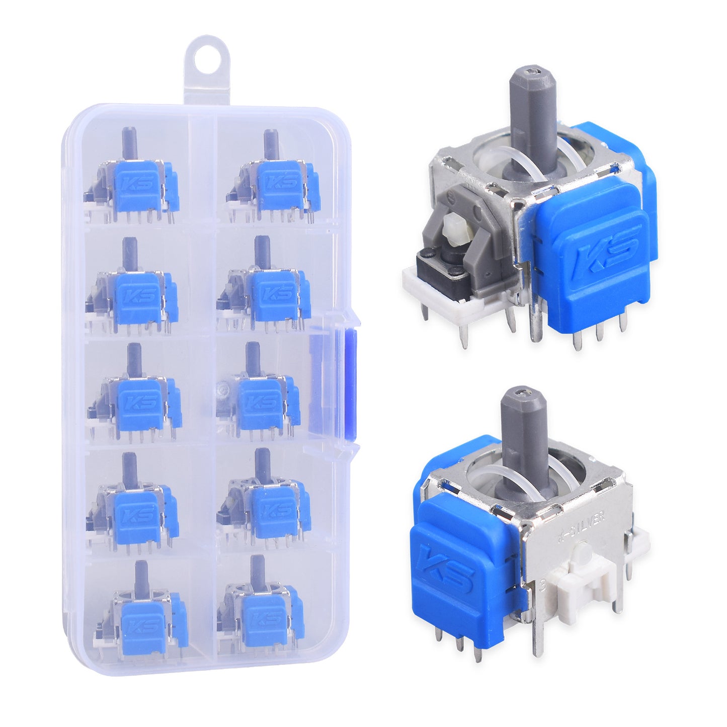 PS5 TMR Hall joystick for XBOX PS4 Switch TMR electromagnetic reluctance 3D joystick 10 packs