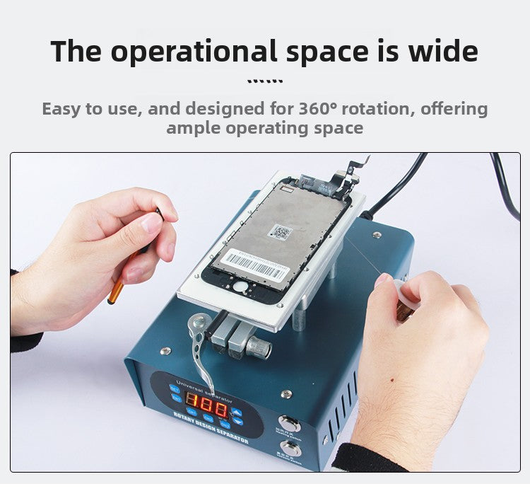 Mobile phone screen removal heater separation machine real pump constant temperature touch LCD mobile phone screen change repair heating station Mobile Phone Repair tools