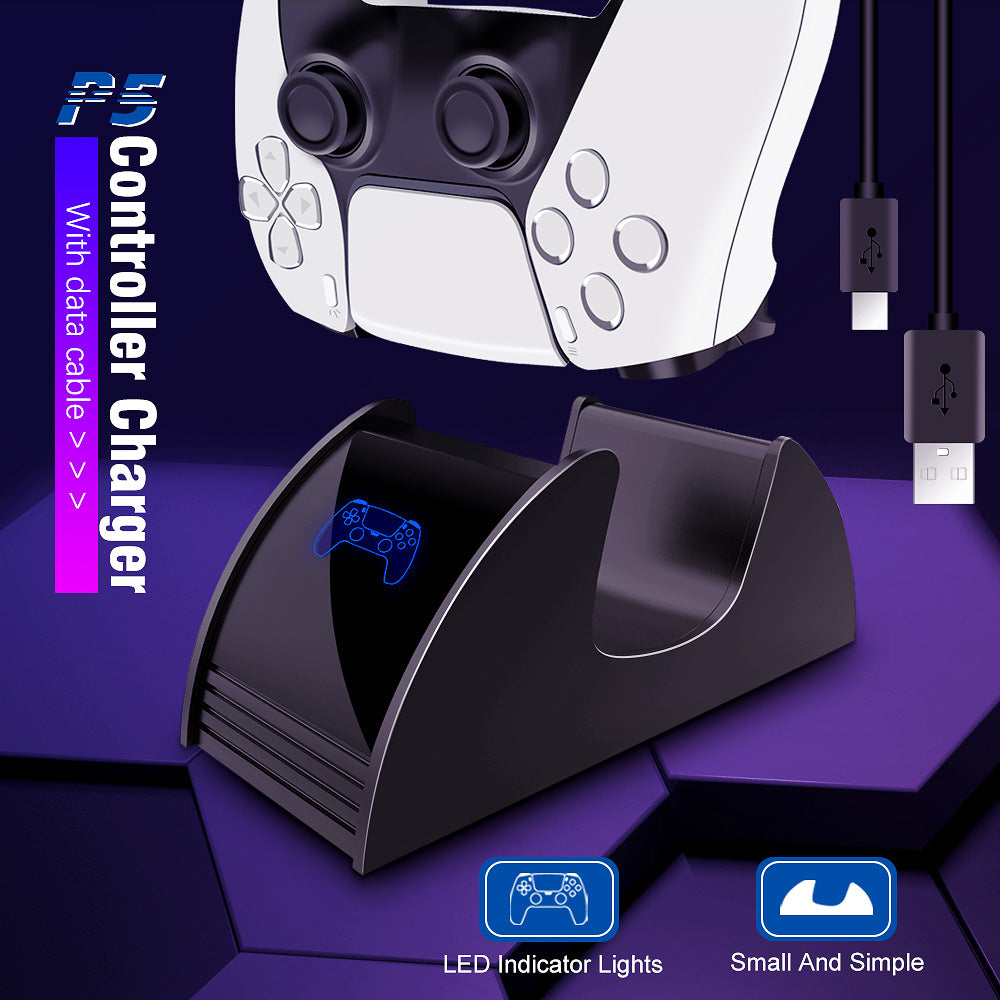 PS5 Controller Single Charger PS5 Controller Dock Charger PS5 Single Charger with indicator light