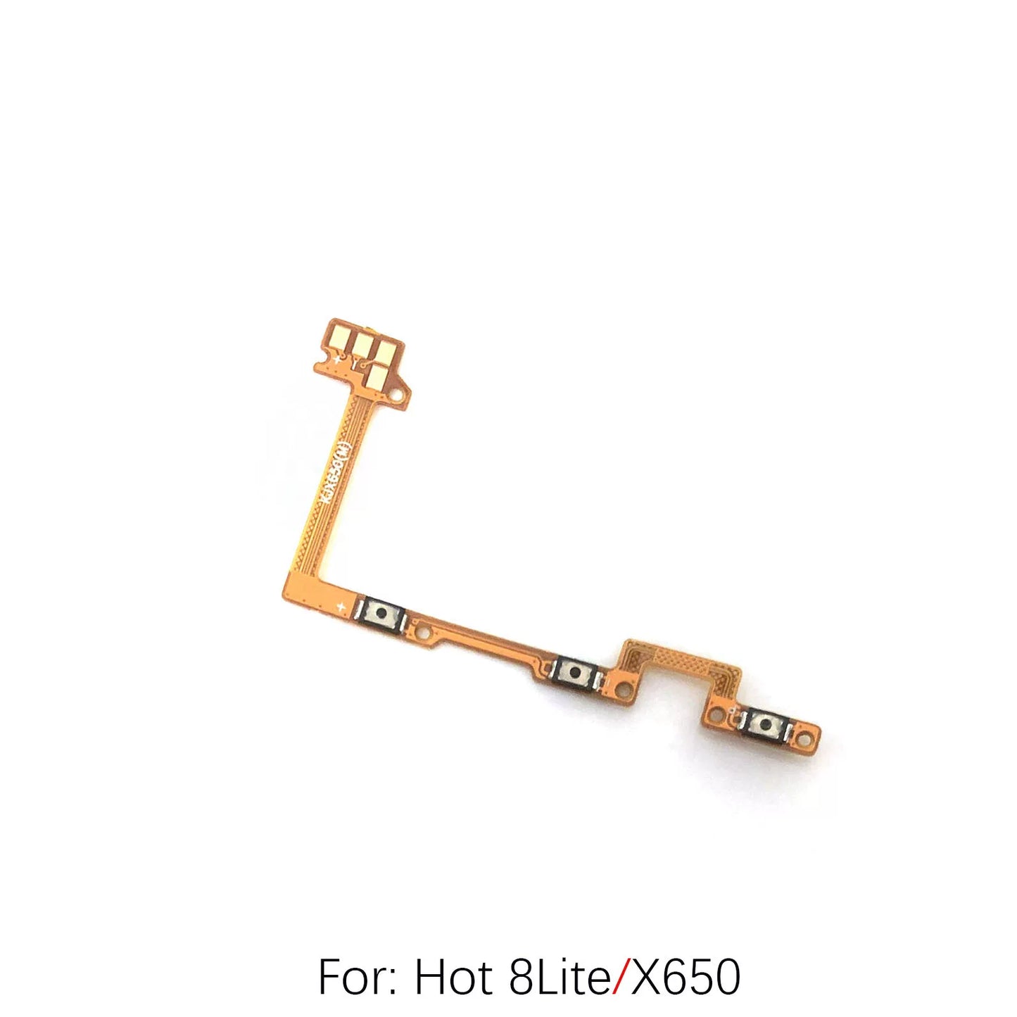 For Tecno Infinix Hot6X Hot7Pro Hot8Lite 9Play Power cable Switch on volume of ribbon flex cable
