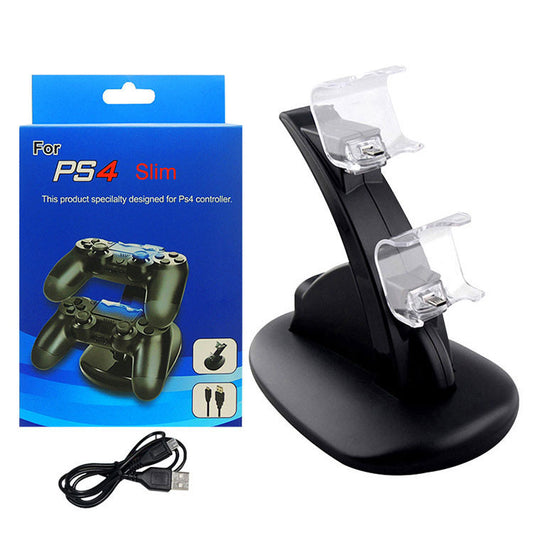 Factory spot PS4 handle seat charger PS4 handle aircraft seat charger PS4 PRO dual charge gamepad charger