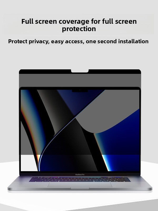 Magnetic anti-privacy film Removable protective film For MacBook Air Pro 11 "12" 13 "14" 15 "16" Neo A3404 A3426 A3427 A3428 A3429 A3449 A3448 A3434 A3403 A3186 A3402 A3401 A3112 A3185 A3114 A3241 A3113 A3240 Laptop accessories