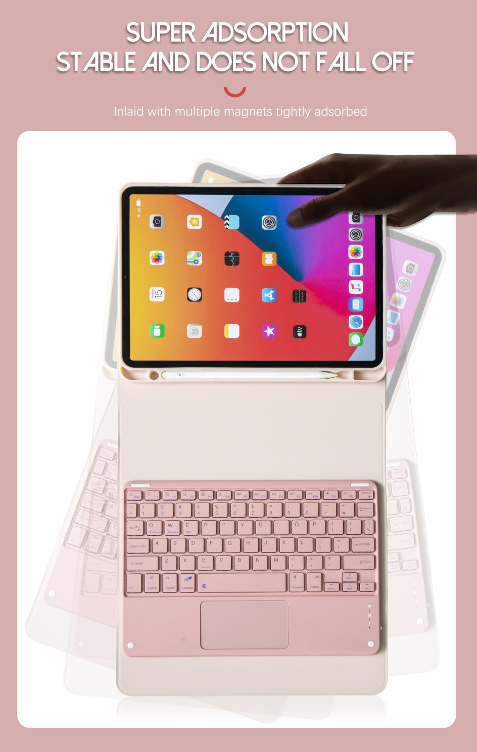 Applicable iPadpro11 Apple 10th generation Air4 tablet 10.9 inch Air5 protective case 9.7 Miaocun Bluetooth keyboard protective Accessories