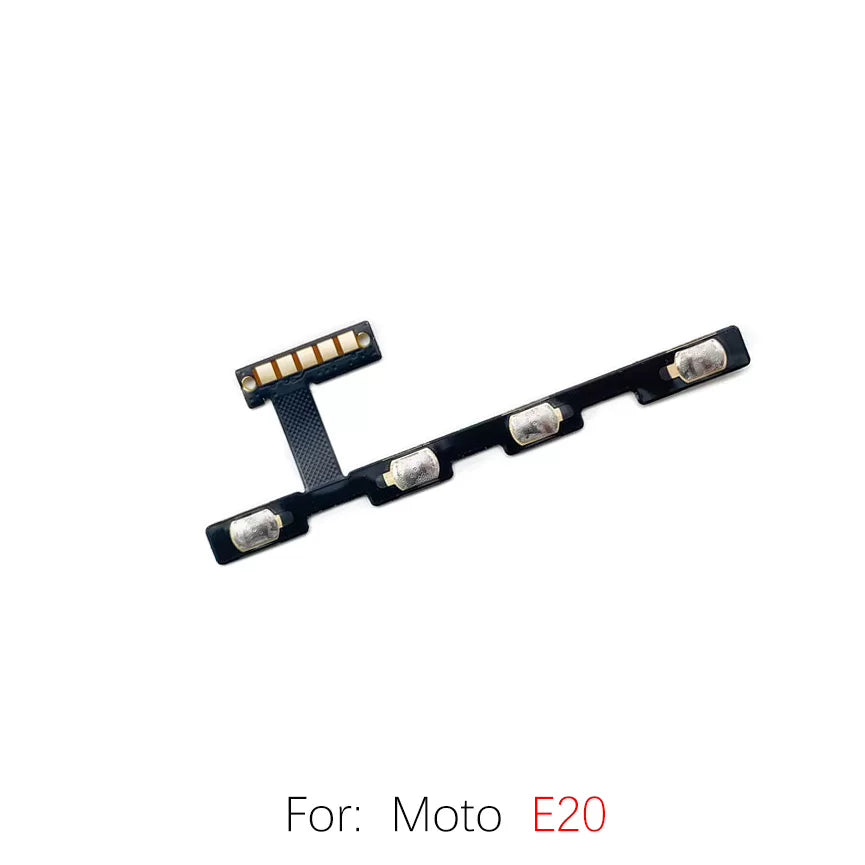 For Motorola E20 E22i E30 E32 E32S E40 Power cable Switch on volume of ribbon flex cable