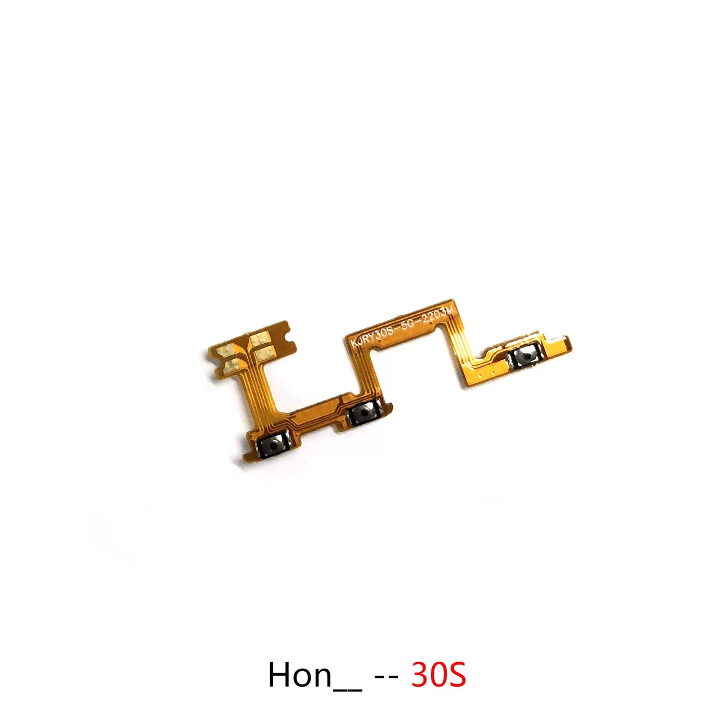 For Honor 30Pro 30S V8 V9 V10 V20 V30 V30Pro Power cable Switch on volume flex of ribbon