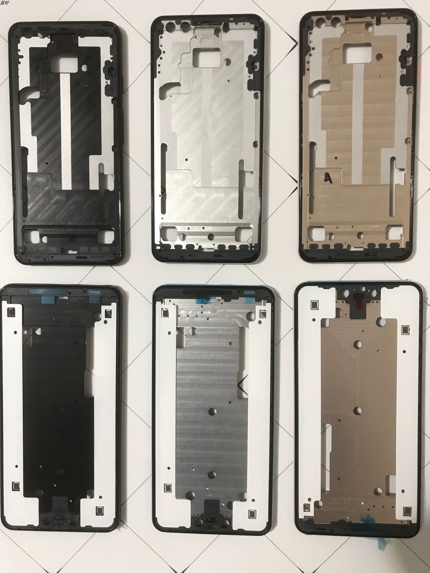 Google pixel3 Google pixel3 XL 3rd generation medium shell  metal middle frame screen frame border