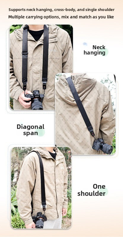 Camera Quick Release Strap for Canon Sony Fuji XM5 R10 Z30 Convenient Quick Release Shoulder Strap Compatible with pd  Digital camera accessories