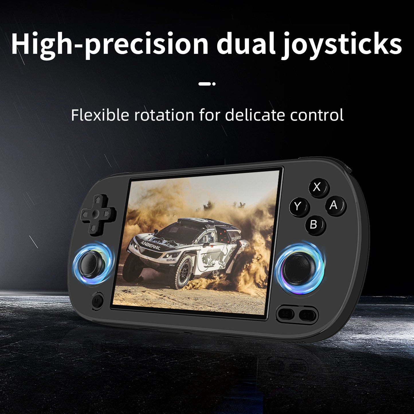 4" inch G40XXH IPS HD Linux 64G 128G 256G  RGB joystick 3200mA rechargable 2.4G Support wireless gamepad Ultra-Thin games Handheld Game Player console joystick ambient light retro, handheld game console, portable handheld