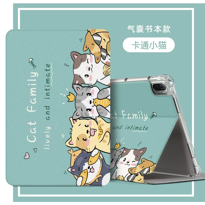 For Xiaomi tablet 7pro protective case redmipadse11 all-inclusive case 2024 new pad8/6pro silicone redmipadpro2 anti-drop pad5 computer 6spro Tablet Accessories