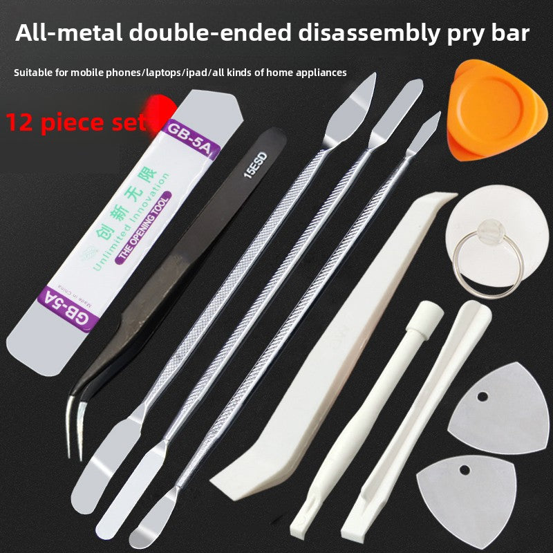Laptop mobile phone disassembly opening tool kit pry tools repair skewer screen battery Upturned blade metal plastic crowbar tool Repair Tools