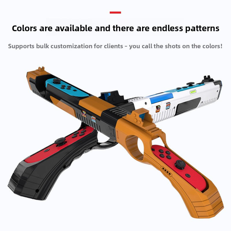 Switch somatosensory gun NS removable with 4 card slots switch game increase somatosensory shooting game gun