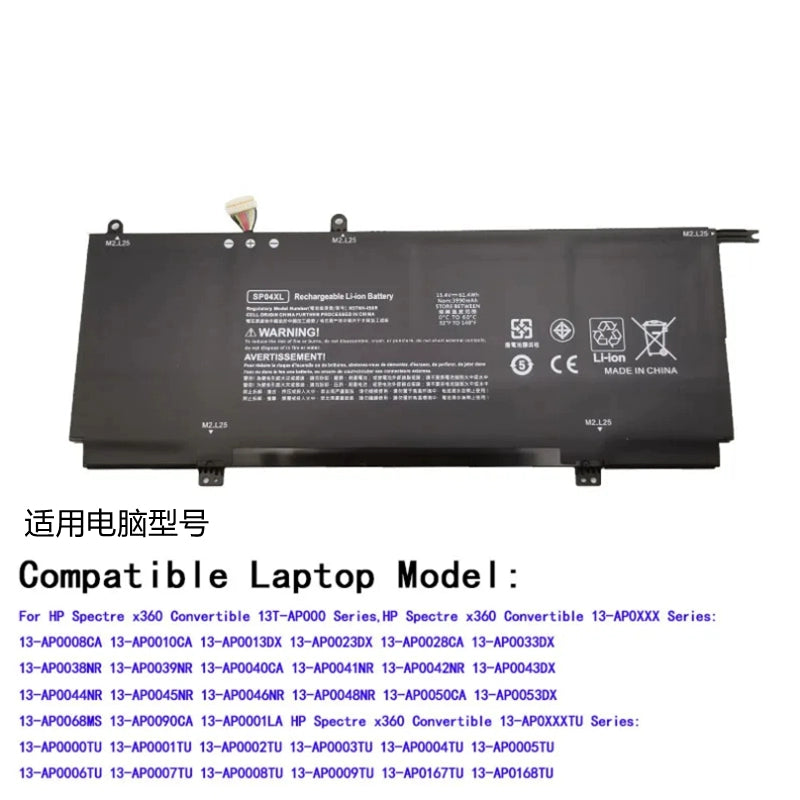 (Shipping fee not include)HP/for惠普 HSTNN-OB1B L28764-00513-ap0031TU replacement  battery  SP04XL