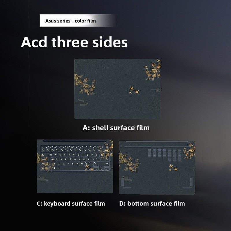 Cover case protector protective film For ASUS DOL 14 Air pro ExpertBook Zenbook Vivobook M5451G ADOL14 14Z 14Q X1605V S5450A S3407C S3607C X1407C M5650G S5650A M3650U UX3405C UM3406K UX5406S UX5406A UM5606G PX563CDA Laptop accessories