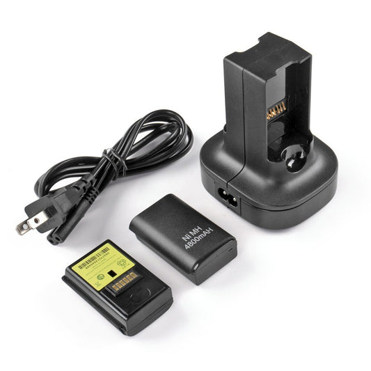 Applicable to XBOX360 wireless handle seat charging battery charging set Applicable to XBOX360 back rest dual power dual charging