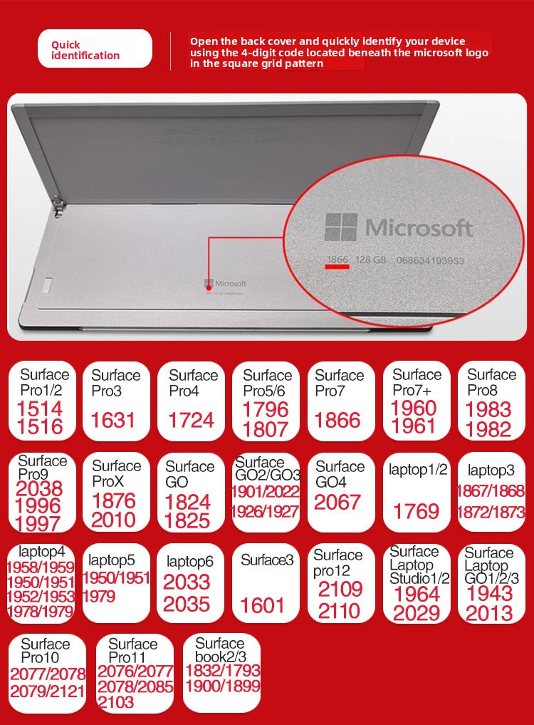 36W 44W 65W 102W Charger adapter for Microsoft surface Pro3/4/5/6/7/8/Laptop1/2/3/4/5/6/7 book1/2/3  Laptop charger adapter