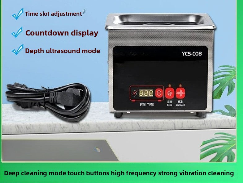 Ultrasonic cleaning machine tools Ultrasonic cleaning machine is convenient and reliable Ultrasonic cleaning Laptop Phone repair tools