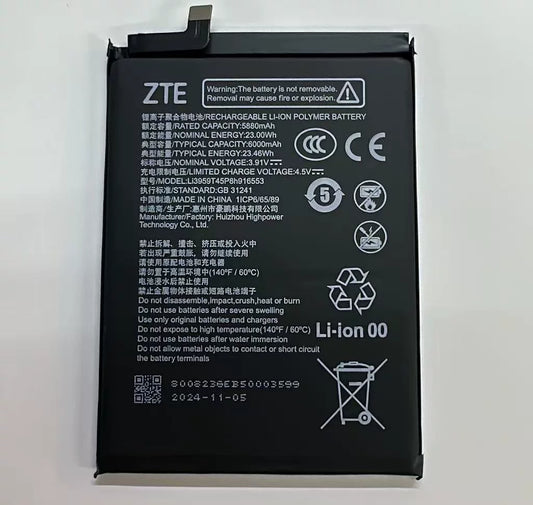 ZTE V40vita battery new genuine Li3852T44P8HA26650 battery large capacity ZTE phone repair parts