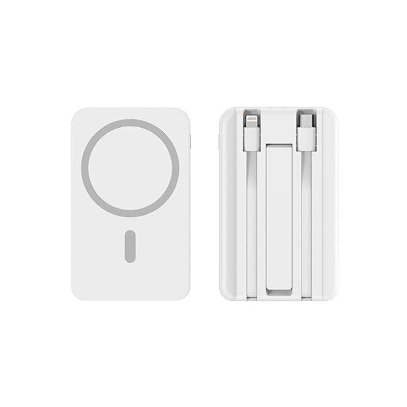 Magsafe magnetic power bank 22.5W fast charging mini with cable mobile power supply