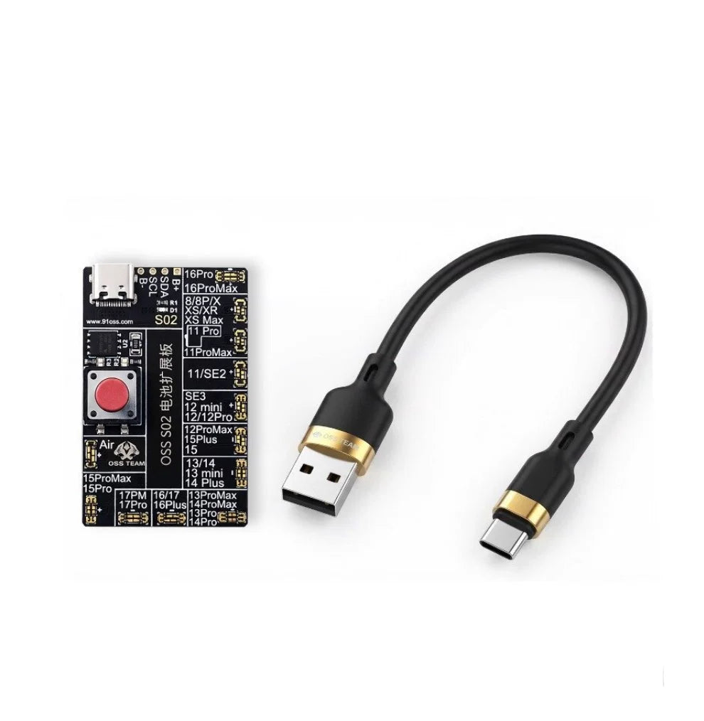 Battery Life Pop-up Tester for iPhone Mobile Phone Battery Change Efficiency Card Bug Repair Bounce Window Instrument Battery Free Cable Laptop Mobile Phone Repair tools