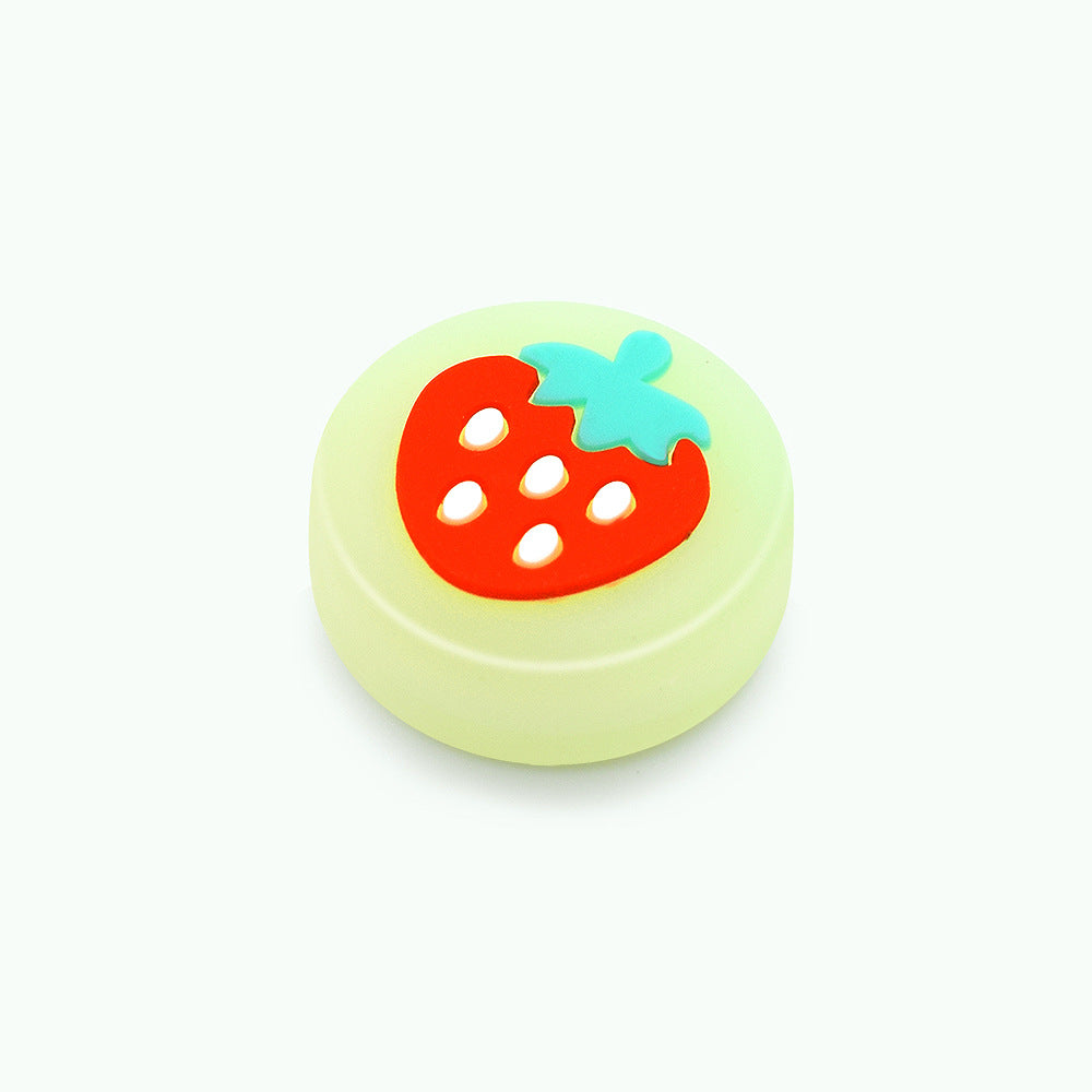 Suitable for Nintendo switch handle rocker button cap switch handle rocker silicone cap luminous cap