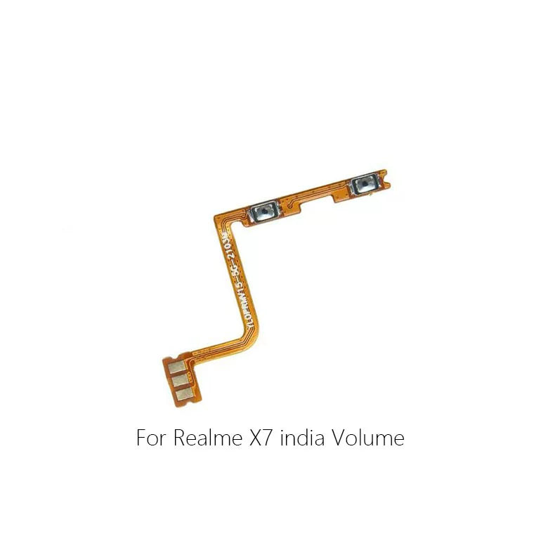 For Oppo Realme X X2 X2Pro X5Pro X7 X7Pro Power cable Switch on volume flex of ribbon