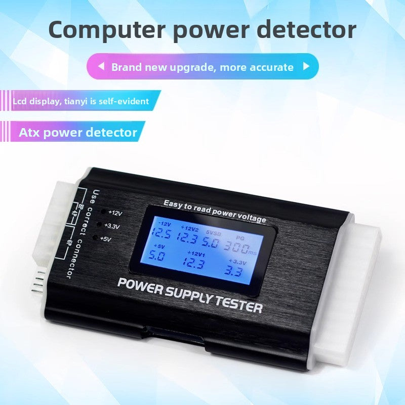ATX Power Inspection and Repair Tools LCD Screen Display Desktop Computer Host Power Tester Repair Instruments Repair tools