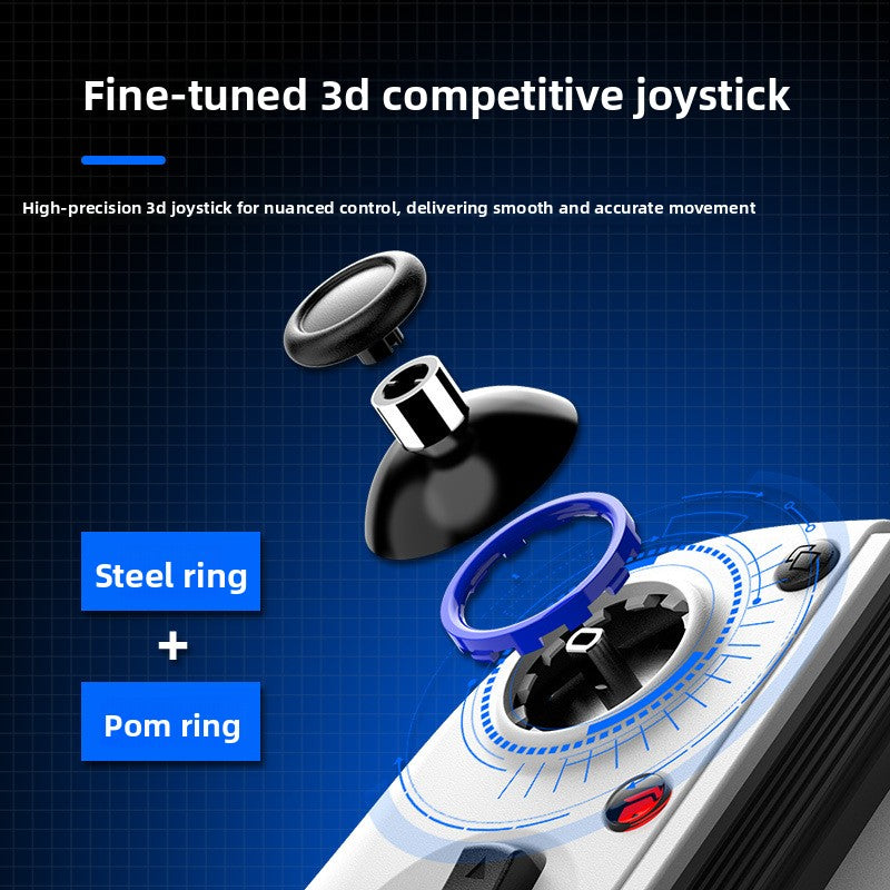 D11 Stretch Gamepad Wireless Bluetooth Hall Trigger Macro Back Key Switch Android IOS Streaming Handle PC