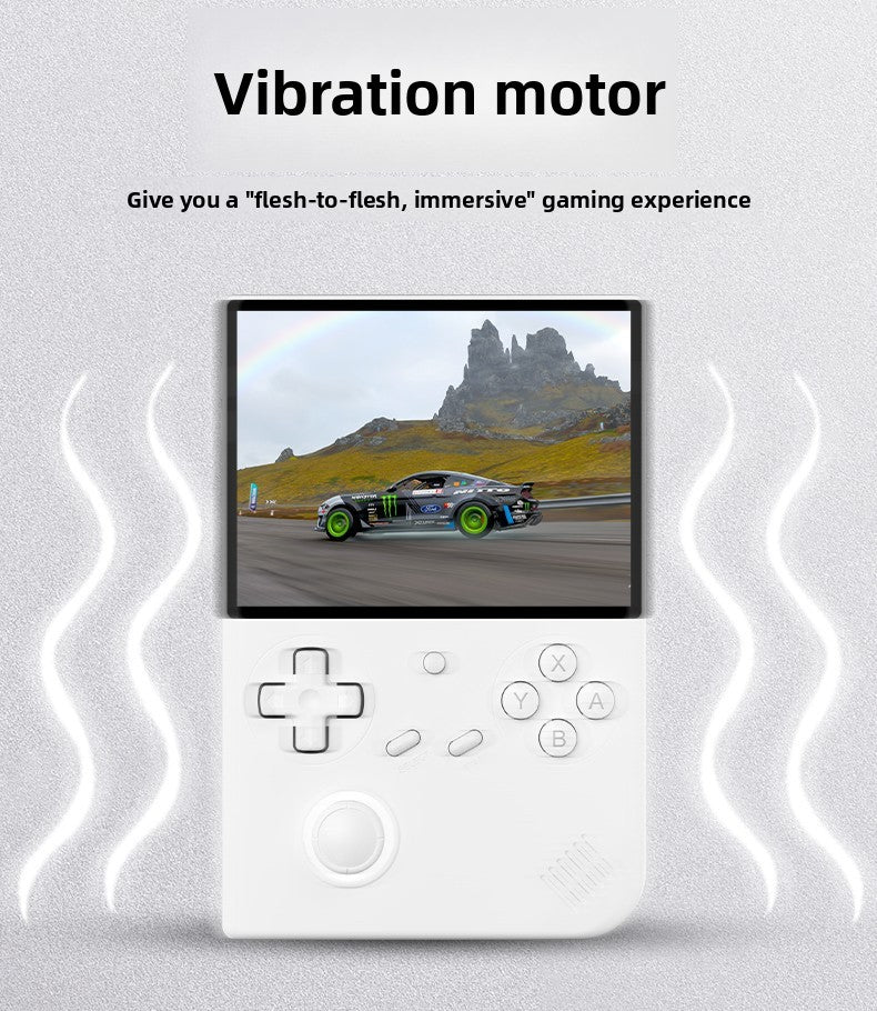 4" inch RG40XXV IPS HD RGB joystick 3200mAh rechargable Linux 64 Support screen projection games Handheld Game Player console ambient light retro portable handheld
