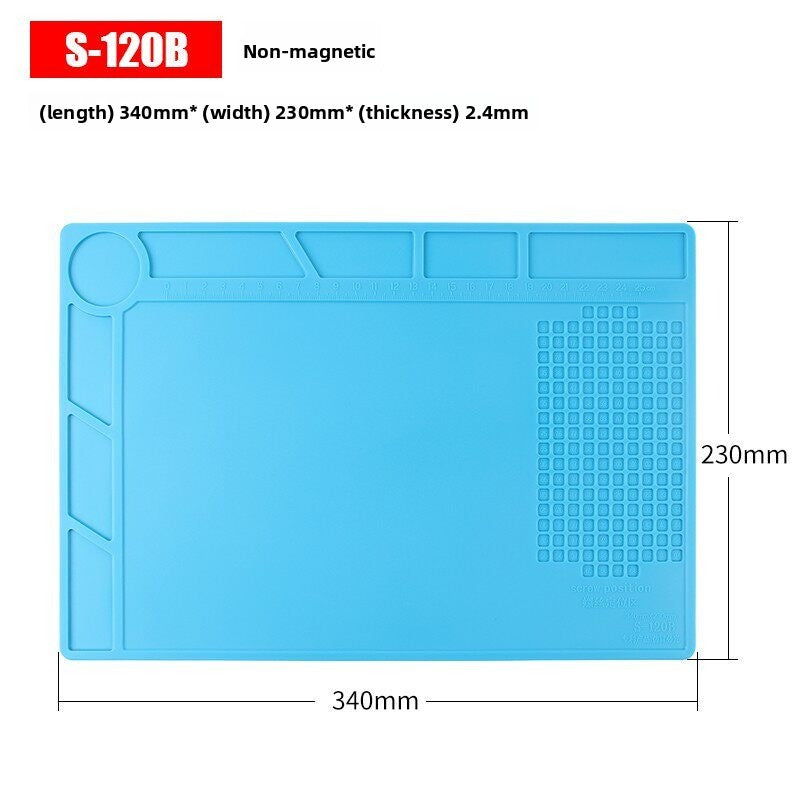 Repair Mat Mobile Phone Repair Work Mat High Temperature Solder Workbench Insulation Mat Silicone Workbench Mat Table Mat Laptop Mobile Phone Repair tools