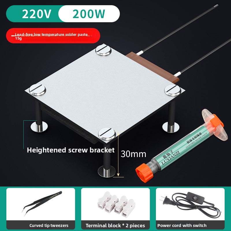 LED lamp bead dismantling and welding table BGA chip repair constant temperature heating table SMD light strip heating plate preheating table Repair tools