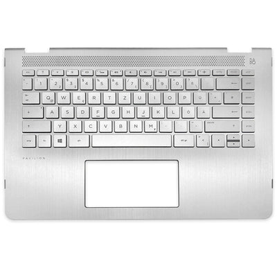 (Shipping fee not include)HP/惠普 Pavilion X360 14-BA 14M-BA TPN-W125 A壳C壳D壳 外壳 different language keyboard