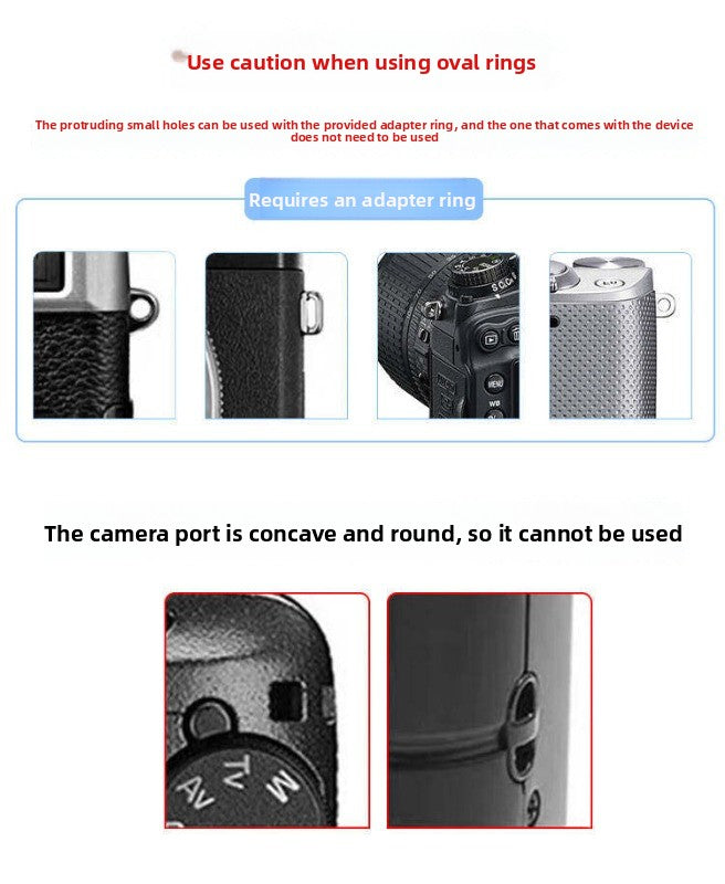 Camera Strap for Canon Nikon Sony Fuji Panasonic Leica Olympus Quick Release Strap Digital camera accessories